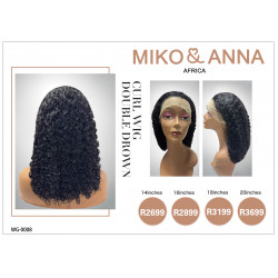 WG-0008 double drown curl wig